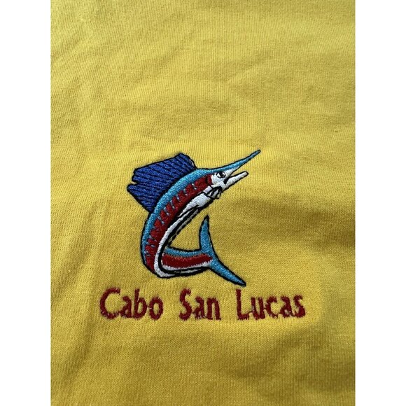 Cabo San Lucas Mexico Men Sz OS Shirt Travel Vacation Preppy‎ Beach Modern City - Picture 3 of 10